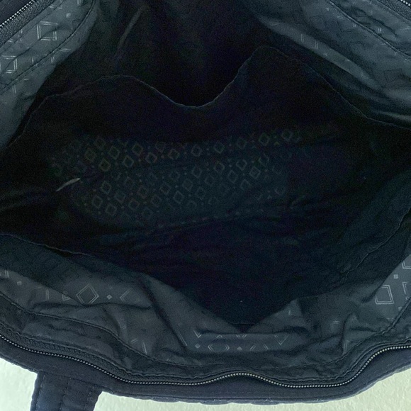 2pc Travel Set Vera Bradley Large Tote+Medium Cosmetic Winter Forest pattern NWT - Picture 6 of 12